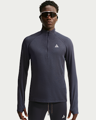 Мужские Nike ACG Dri-FIT Mid-Layer 1/4-Zip Trail Top для бега