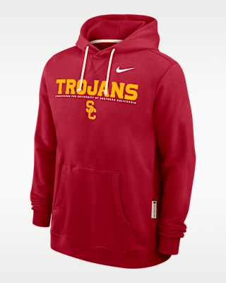 Мужское худи USC Sideline Nike Dri-FIT College Pullover Hoodie
