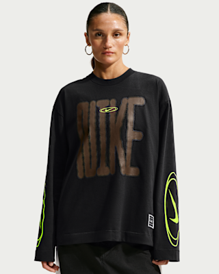 Женская футболка Nike Sportswear Oversized Long-Sleeve