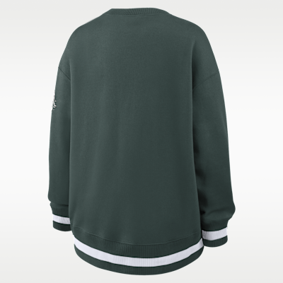 Michigan State Legacy Phoenix Women's Nike College Oversized Pullover Crew