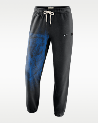 Мужские  Oklahoma City Thunder Nike Standard Issue Fleece Basketball Pants для баскетбола