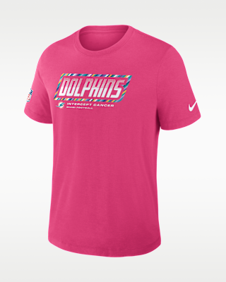 Мужская футболка Miami Dolphins Crucial Catch Sideline Nike Dri-FIT NFL