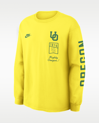 Мужская футболка Oregon Legacy Nike College Long-Sleeve