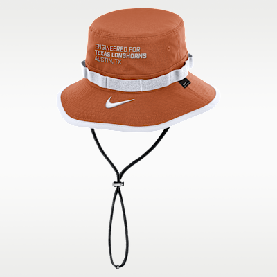 Texas Sideline Apex Gameday Boonie Men's Nike Dri-FIT College Bucket Hat