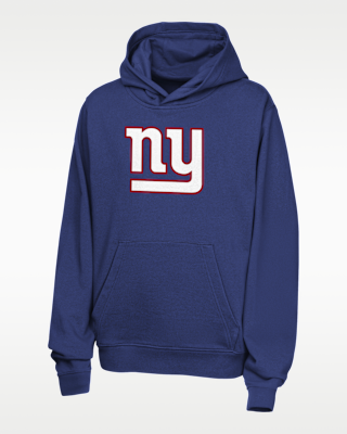 Детское худи Jaxson Dart New York Giants Big Kids' Nike NFL Pullover Hoodie