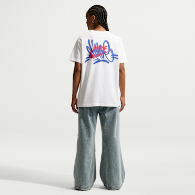 Nike Sportswear Classic Bol Kadın Tişörtü görsel 5