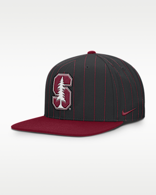 Мужские  Stanford Primetime Pin Stripe 2-Tone Nike Dri-FIT College Adjustable Hat