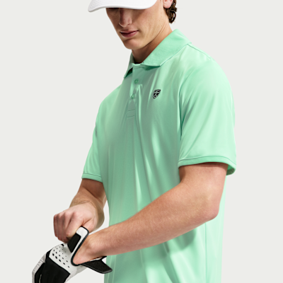 Nike Par Dri-FIT Erkek Göğüs Logolu Golf Polo Üstü görsel 3