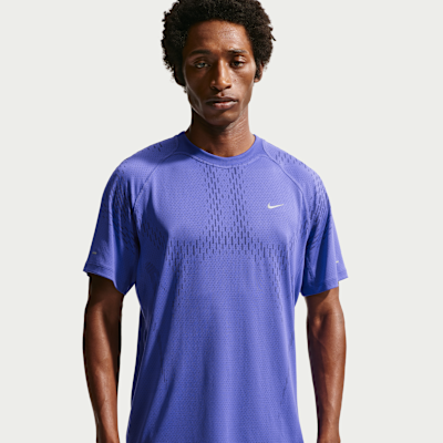 Nike Stride Plus Dri-FIT ADV Kısa Kollu Erkek Koşu Üstü