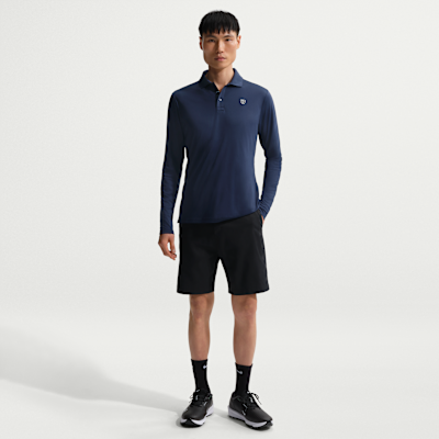 Nike Par Dri-FIT Erkek Uzun Kollu Golf Polo Üstü görsel 4