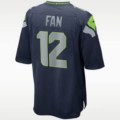 12 Fan Seattle Seahawks Men's Nike NFL Game Jersey