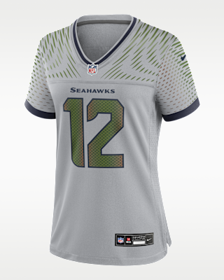 Женские джерси 12s Seattle Seahawks Rivalries Collection Women’s Nike NFL Game Jersey