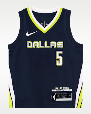 Детские джерси Paige Bueckers Dallas Wings Explorer Edition Toddler Nike WNBA Jersey