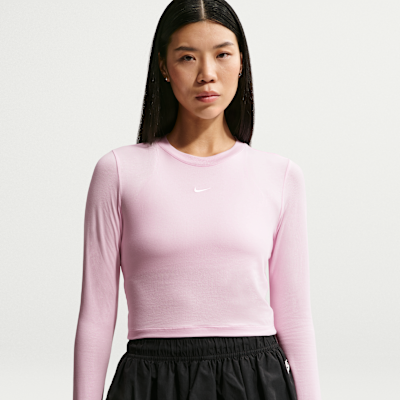 Nike Sportswear Chill Knit Women's Slim Long-Sleeve Cropped Top