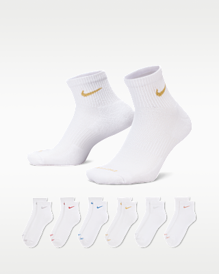 Unisex носки Nike Everyday Plus Cushioned Training Ankle Socks (6 Pairs) для тренировок