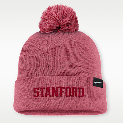 Stanford Primetime Campus Toned Men's Nike College Cuffed Pom Beanie