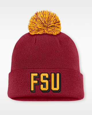 Женские  Florida State Peak Nike College Cuffed Beanie