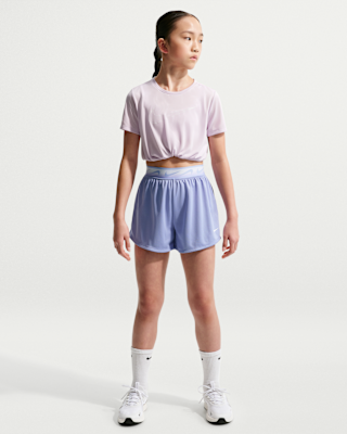 Детские шорты Nike Dash Big Kids' (Girls') Dri-FIT Shorts для бега