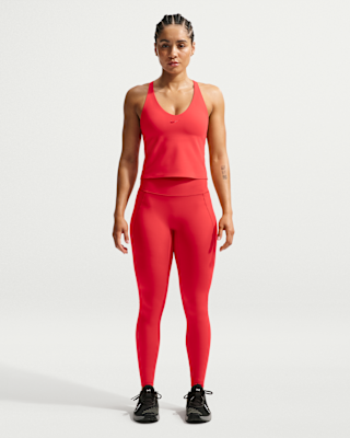 Женские тайтсы Nike Universa High-Waisted Full-Length Leggings with No Front Seam
