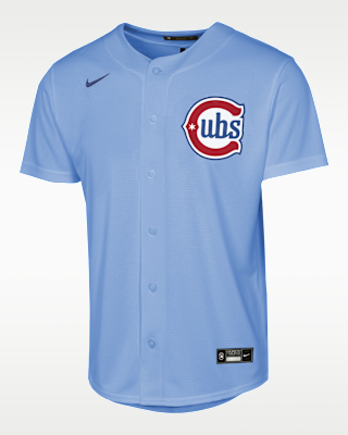 Детские джерси Chicago Cubs Big Kids' Nike Baseline Replica Team Jersey