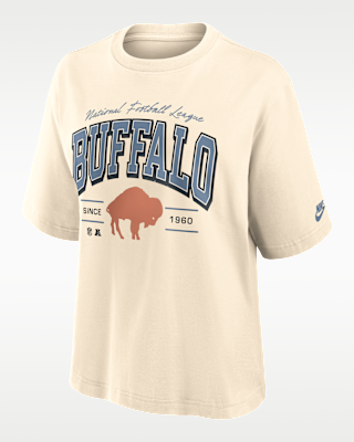 Женская футболка Buffalo Bills Vintage Mod Boxy Nike NFL