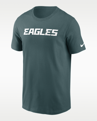 Мужская футболка Philadelphia Eagles Primetime Wordmark Essential Nike NFL