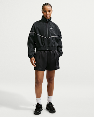 Женские шорты Nike Sportswear Mid-Rise Poly-Knit Track Shorts