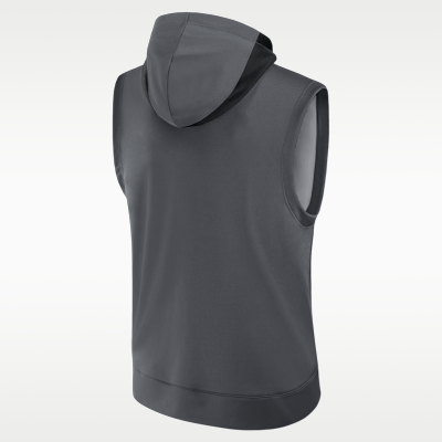 Baltimore Orioles Authentic Collection City Connect Men’s Nike Dri-FIT MLB Sleeveless Pullover Hoodie