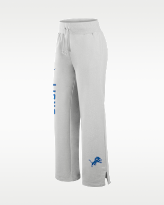 Женские Detroit Lions Primetime Phoenix Wide-Leg Nike NFL Sweatpants