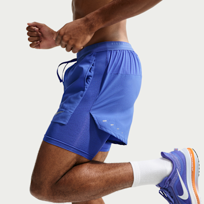Nike Stride Dri-FIT 13 cm Hibrit Erkek Koşu Şortu görsel 3