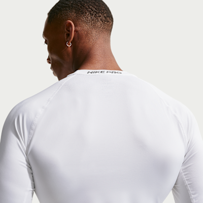 Nike Pro Dri-FIT Sıkı Kesimli Uzun Kollu Erkek Fitness Üstü görsel 2