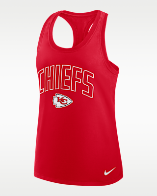 Женские  Kansas City Chiefs Primetime Nike Dri-FIT NFL Racerback Tank Top
