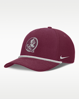 Женские Florida State Sideline Rope Rise Nike College Adjustable Hat