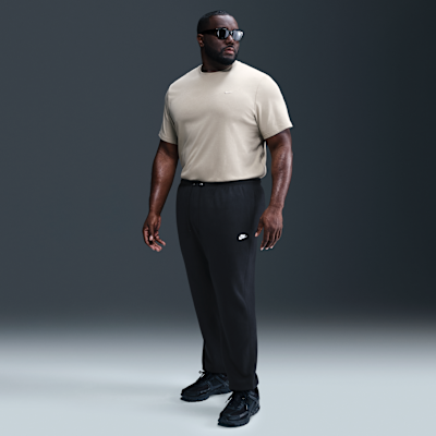 Nike Club Manşetli Yumuşak Fleece Erkek Eşofman Altı görsel 6