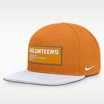 Gorra universitaria Nike Dri-FIT ajustable para hombre Tennessee On-Field Pro