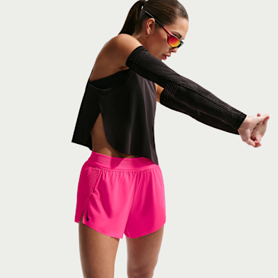 Nike AeroSwift Dri-FIT ADV Normal Belli 8 cm Slip Astarlı Kadın Koşu Şortu görsel 4