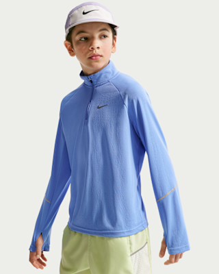 Детские  Nike Miler Big Kids' Dri-FIT 1/2-Zip Top