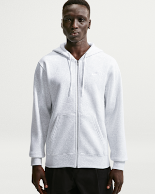 Мужское худи Nike Club Full-Zip Fleece Hoodie