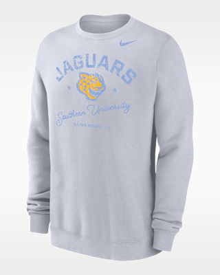 Мужской свитшот Nike College (Southern University and A&M) Men’s Club Fleece Crew-Neck