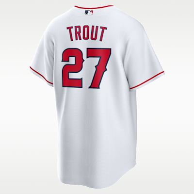MLB Los Angeles Angels (Mike Trout) Men's Replica Baseball Jersey
