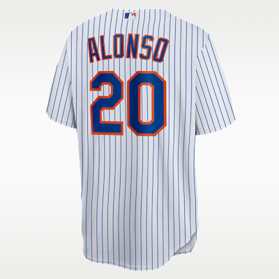 Camiseta de béisbol Replica para hombre MLB New York Mets (Pete Alonso)