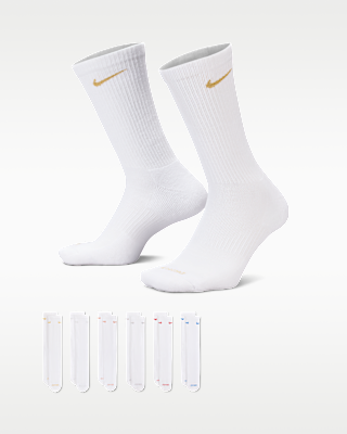 Unisex носки Nike Everyday Plus Cushioned Training Crew Socks (6 Pairs) для тренировок