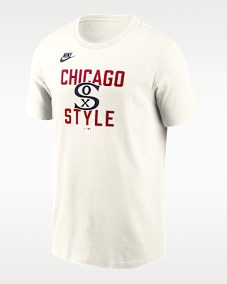 Мужская футболка Chicago White Sox Cooperstown '70s Inspired Nike MLB