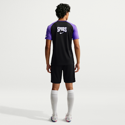 Nike Tottenham Hotspur Strike Üçüncü Nike Dri-FIT Kısa Kollu Erkek Futbol Üstü görsel 5