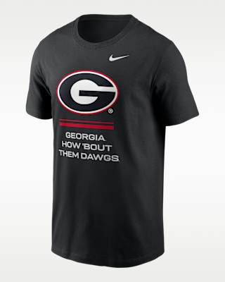 Мужская футболка Georgia Sideline Nike Dri-FIT College