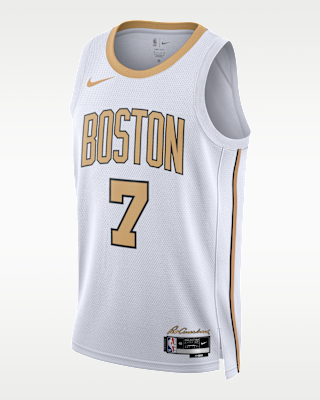Мужские джерси Jaylen Brown Boston Celtics City Edition Nike NBA Swingman Jersey