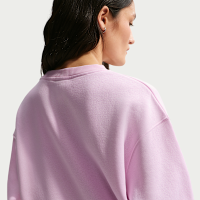 Γυναικείο φούτερ σε φαρδιά γραμμή με crew λαιμόκοψη Nike Sportswear Phoenix Fleece