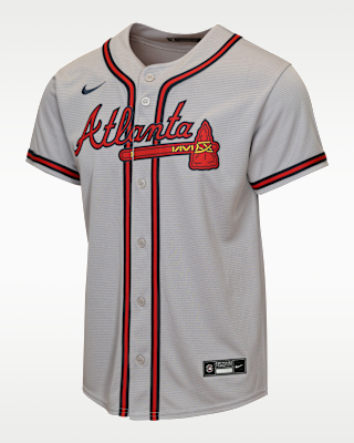 Детские джерси Atlanta Braves Big Kids' Nike Baseline Replica Team Jersey