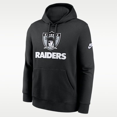 Sudadera con gorro sin cierre Nike de la NFL para hombre Las Vegas Raiders Best Season Rewind Club