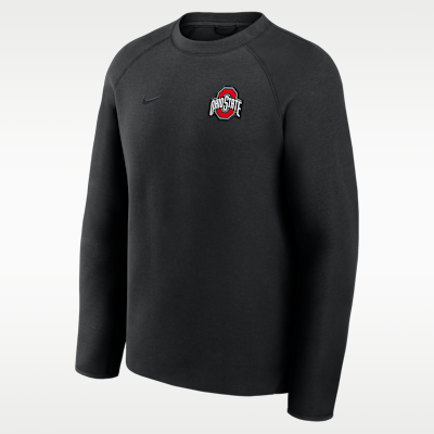 Ohio State Tech Fleece Men's Nike College Pullover Crew